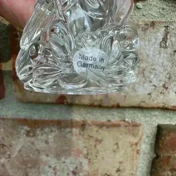 Gorham Crystal Holiday Birds Ornaments, Boxed Set of 3 Made In Germany - Picture 4 of 16